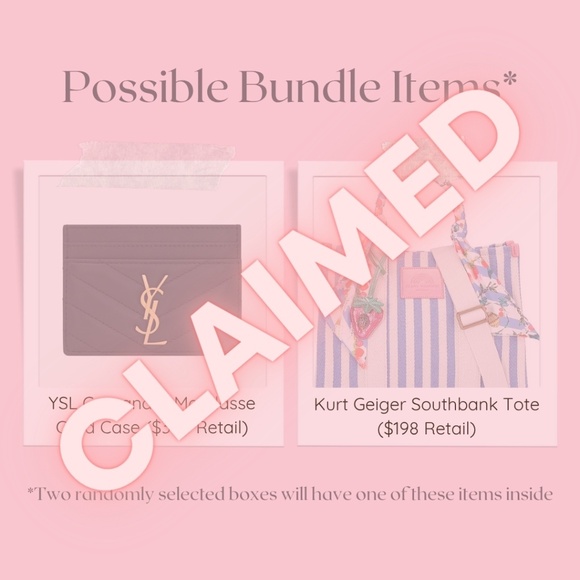 MYSTERY BOXES feat. Kate Spade & Coach - May Include Kurt Geiger! - Picture 3 of 7